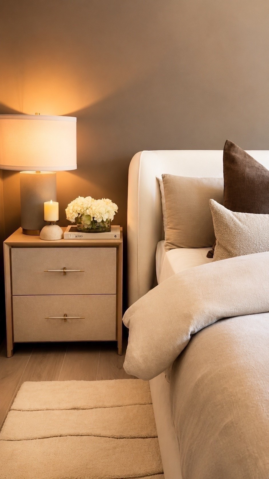 These side tables are so unique and beautifully designed. The textured fronts and effortless color palette make them such standout pieces. Pairing sleek side tables with cozy rounded bed frames and plush comforters creates the perfect balance of contrast and interest, and I’m completely in love with the look.   

Summerthompsonstyles

---

Textured side tables
Modern bedroom decor
Cozy bed frames
Plush bedding
Interior design ideas
Home decor inspo
Bedroom styling
Contemporary furniture

#LTKU #LTKHome #LTKdayinmylife
