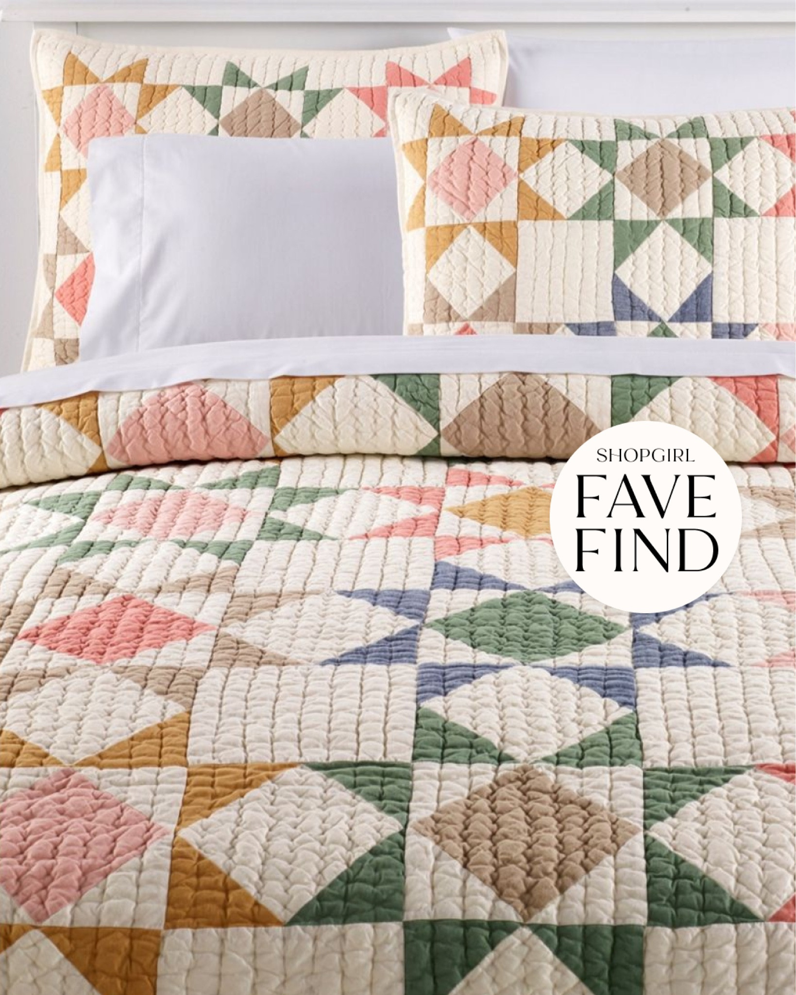 This may be my favorite patchwork quilt find! The colors are so fun for a girl’s room. It would be so easy to pair with some colorful accents and artwork. Linking a few ideas for decor!

#LTKSeasonal #LTKkids #LTKhome