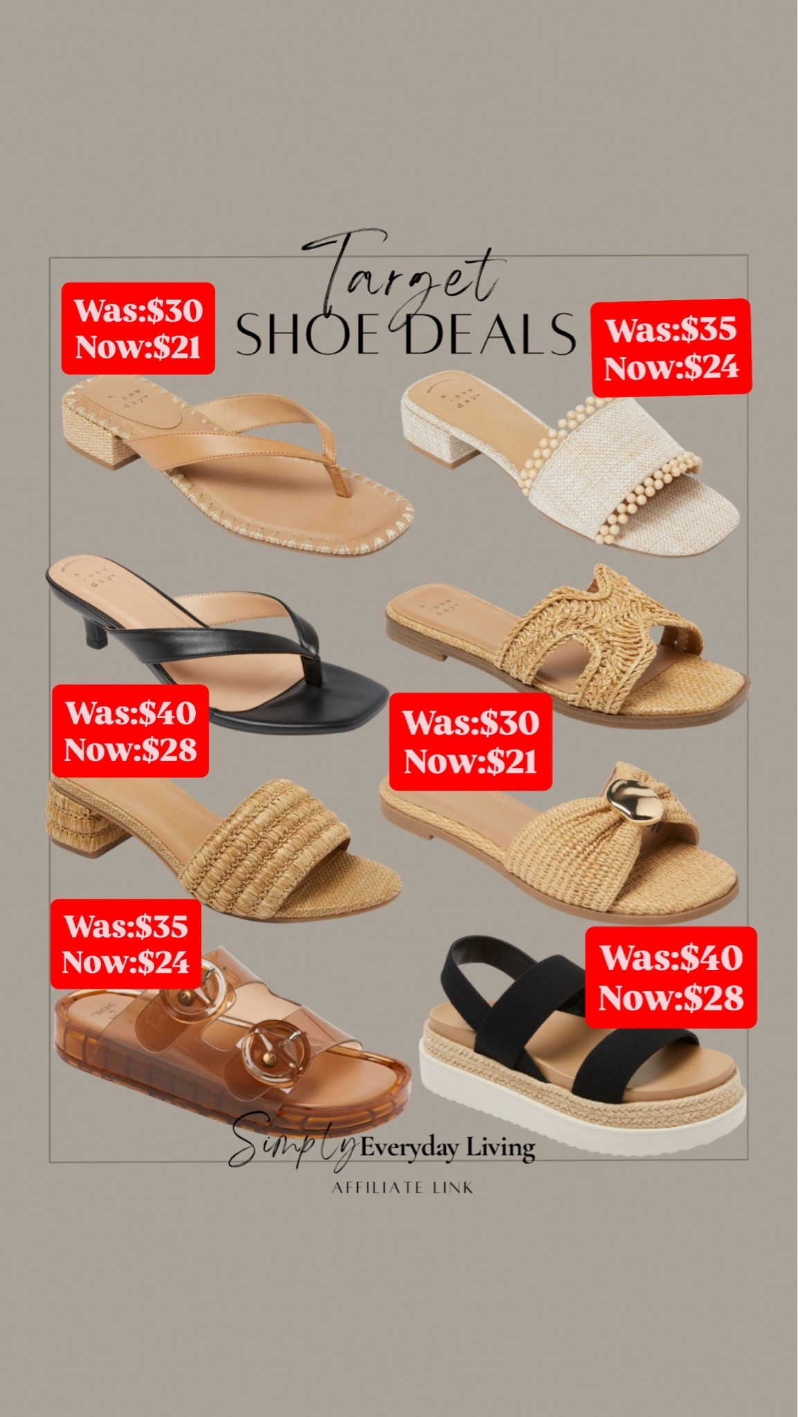 Target shoe deals

#LTKSaleAlert