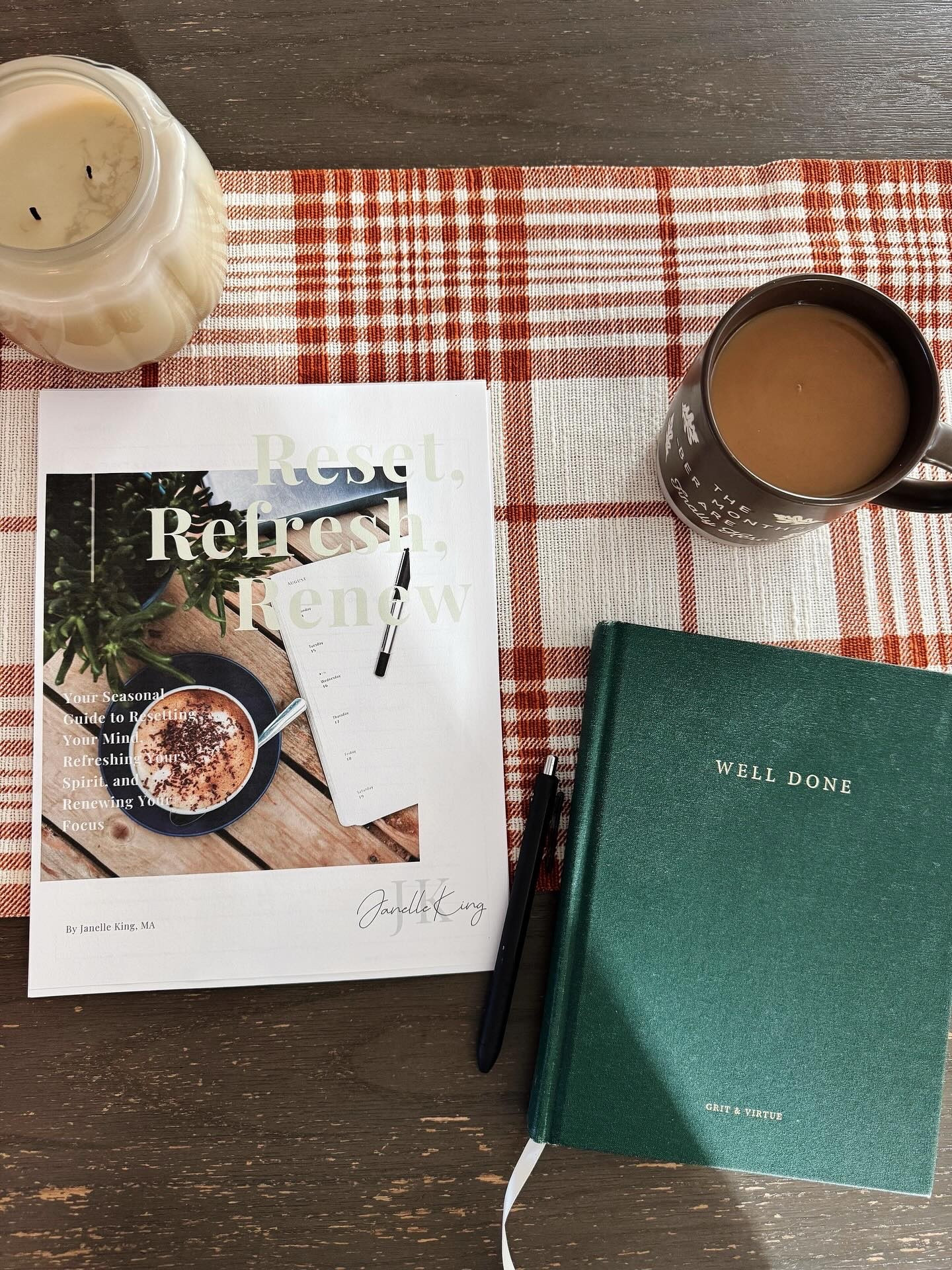 🍂 There’s something about fall that feels like a sacred kind of reset — a starting over as the air crispens and the leave fall. It’s an invitation, that no matter where you are, there’s always a chance to begin again and make room for what’s ahead.

That’s the heart behind my Reset, Refresh, Renew Lifestyle Guide — a 26-page journaling companion designed to help you reset your mind, refresh your spirit, and renew your joy. Step into this new season with focus, peace, and intention.

✨ Launch week special: grab it for just $9 when you enter the code fallreset at checkout.

Want the full details? Comment RESET below and I’ll send you the Substack post with everything you need to know. 🍁 #fallreset #fallroutine #rhythmsandroutines

#LTKSeasonal