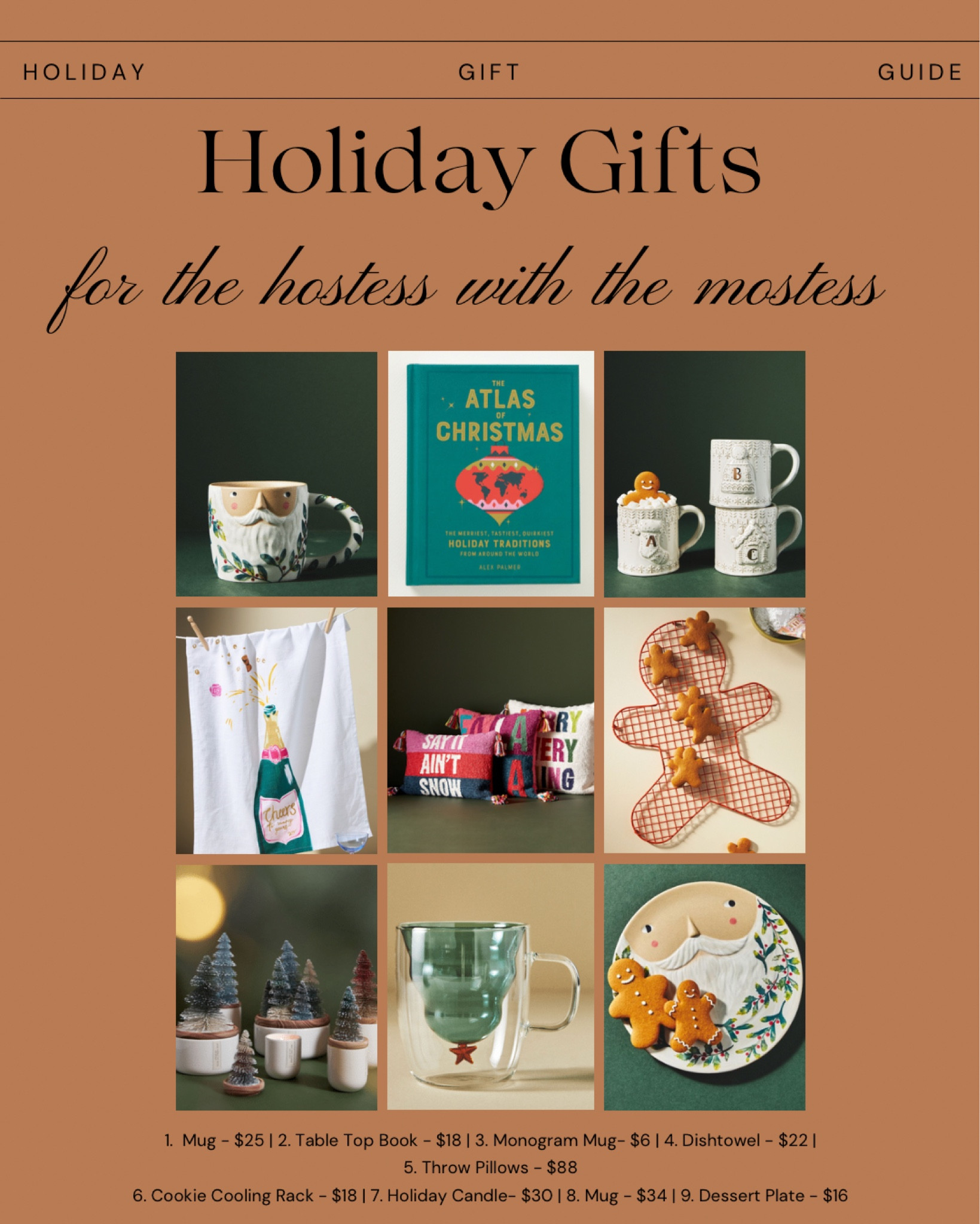 Holiday Gift Guide: For the Hostess with the Mostess 

#LTKGiftGuide #LTKHoliday #LTKhome