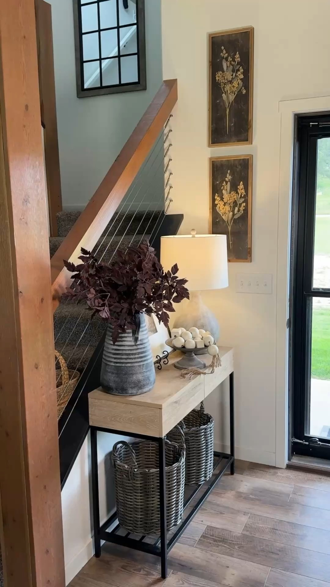 Entryway table decor, home decor, vintage inspired home decor, affordable home finds 

#LTKHome