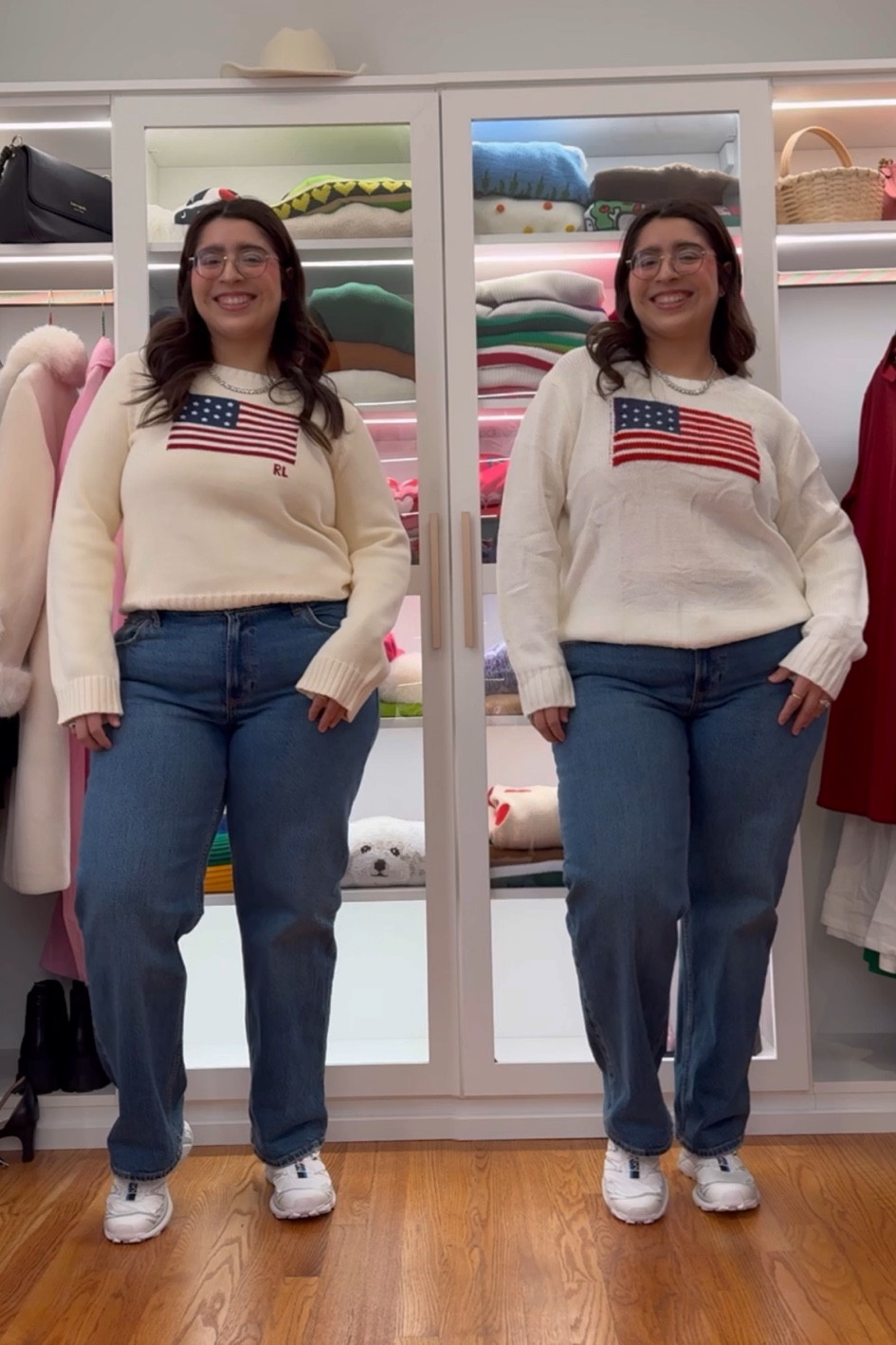 Left is the splurge! Right is from Amazon! 
Wearing XL in the left, L in the right 
Wearing 31 in the jeans  

#LTKshoecrush #LTKmidsize #LTKfindsunder50