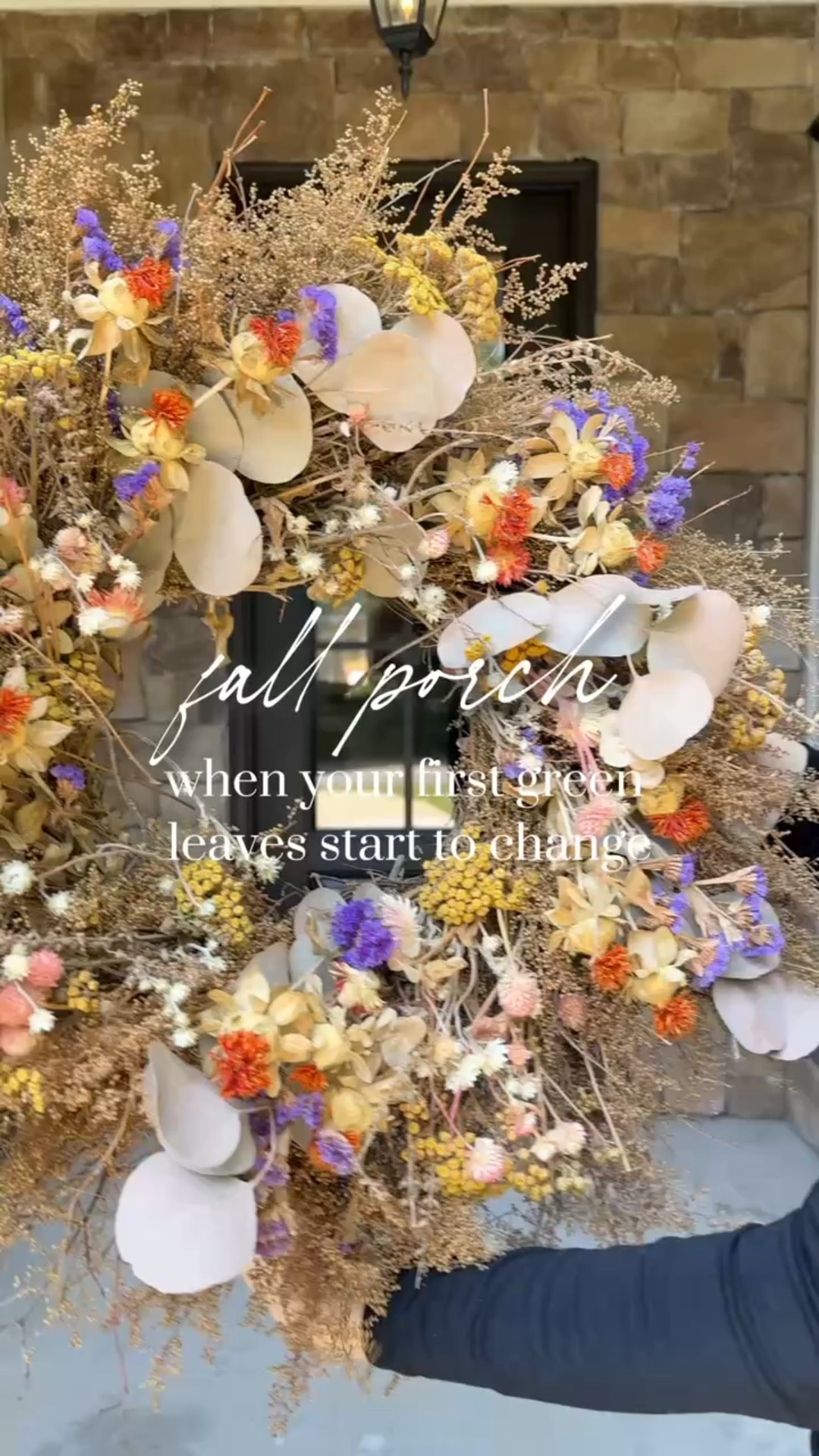 Fall went up when the first green leaf started to change 😆🍁🍂 I mostly shopped at Target & Amazon for our patio this year but decided to splurge on our wreath to get a more realistic look since it’s the focal point! 

#LTKSeasonal #LTKHome #LTKFindsUnder50