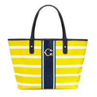 Printed Stripe Signature Tote | C. Wonder