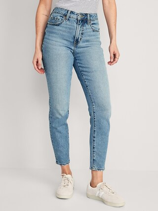 High-Waisted OG Straight Ankle Jeans for Women | Old Navy (US)
