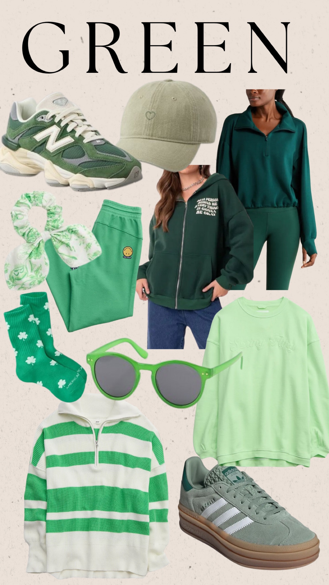 Green Style 

#LTKstyletip #LTKfindsunder100 #LTKSeasonal