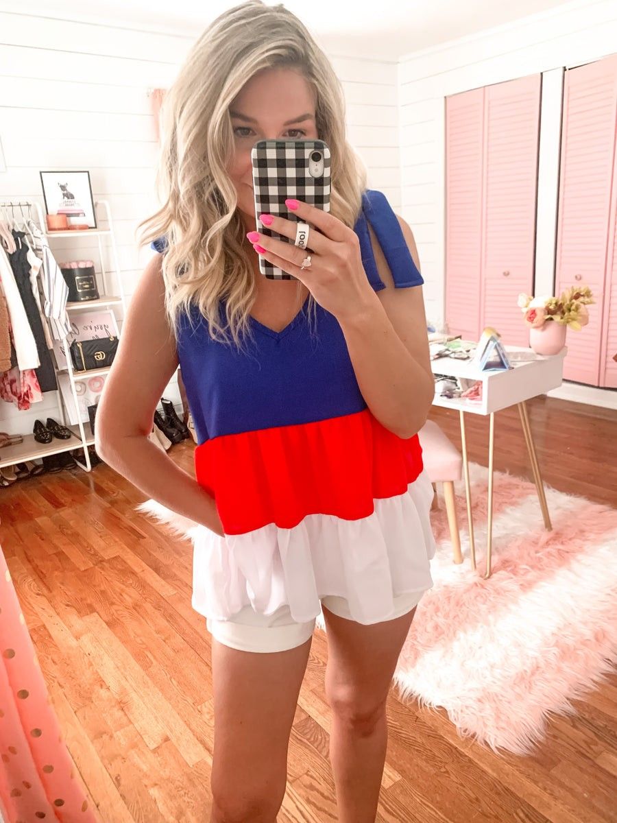 Memorial Day 4th Of July Top | Shop Jen Miracle LLC