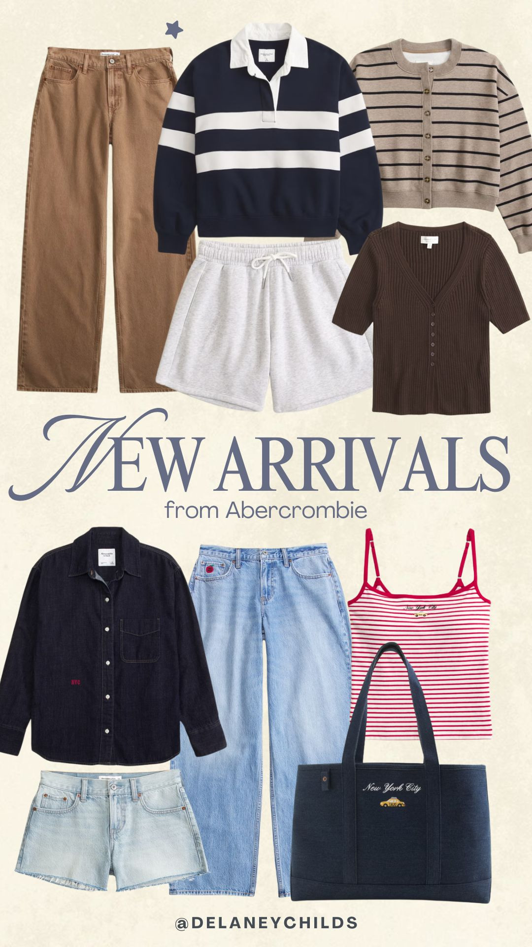 New arrivals from Abercrombie I'm loving 

 #LTKdayinmylife #LTKgrwm #LTKmomlife