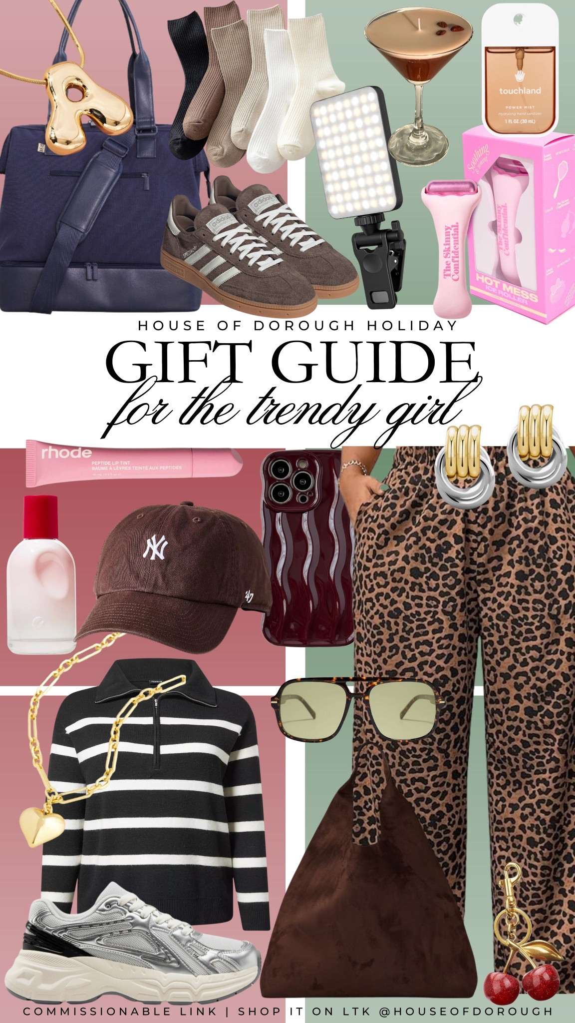Gift guide for the trendy girl! 

Gift guide, gift ideas, gifts for her, trendy gift ideas, gifts for trendy girl, holiday gifts, winter trends, trendy fashion

#LTKGiftGuide #LTKHoliday #LTKPlusSize