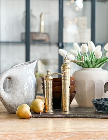 I have a secret I want to share with you!! I found a set of brass salt and pepper mills that are less than the cost of 1 from the designer websites!! Linked here 

#LTKFind #LTKunder100 #LTKhome