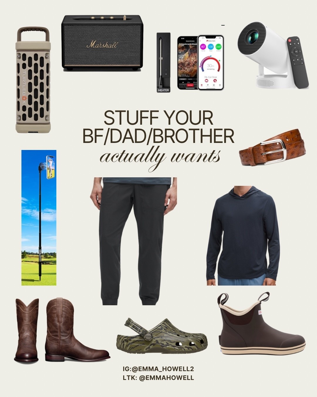 Men’s gift guide of things he actually wants! 

Men’s gifts, men’s stocking stuffer, last minute holiday, for him, Christmas

#LTKGiftGuide #LTKSaleAlert #LTKHoliday