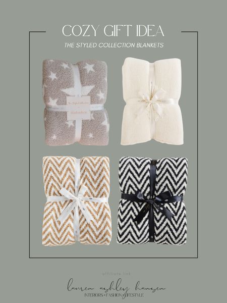If you’re looking for a cozy gift for someone, or just a gift you want someone to love, these cozy blankets from The Styled Collection are perfect! 

#LTKGiftGuide #LTKfindsunder100 #LTKhome