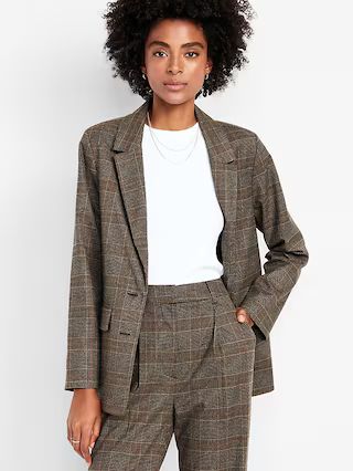 Relaxed Twill Blazer | Old Navy (US)