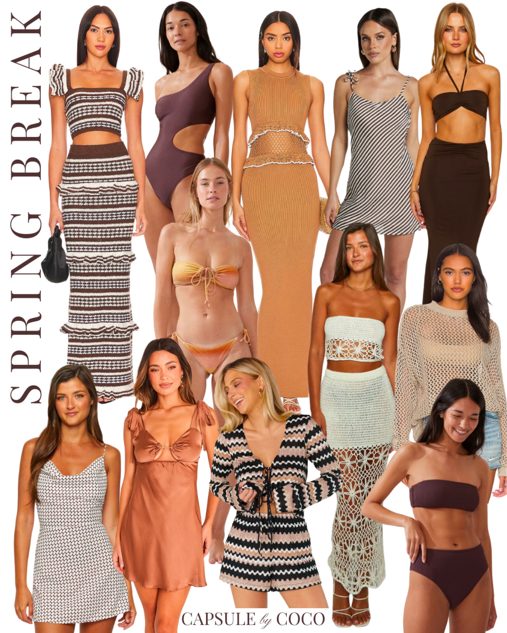 SPRING BREAK ☀️⛱️

Spring break outfit, spring break outfits, spring break dress, spring break dresses, spring break swim, vacation outfit, vacation dress, vacation outfits, vacation dresses, senior spring break, beach look, vacation look, spring break look, coverup, coverups, cover up, cover ups, bikini, bikinis, one piece, one piece swimsuit, beach outfit, beach outfits, beach dress, beach dresses, CapsuleByCoCo

#LTKswim #LTKtravel #LTKU