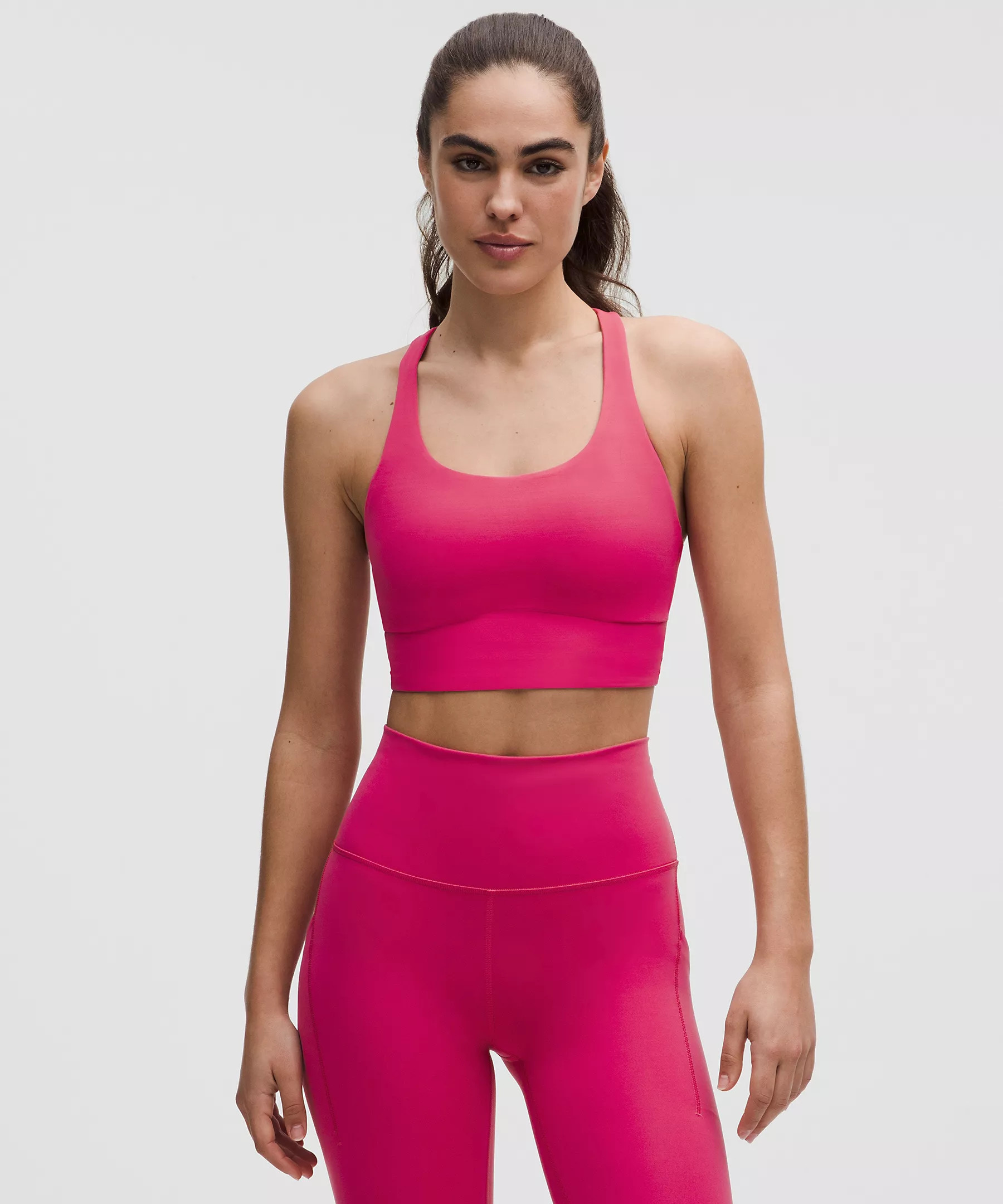 lululemon Energy Longline Bra Medium Support, B-D Cups *Evolve | Women's Bras | lululemon | Lululemon (US)