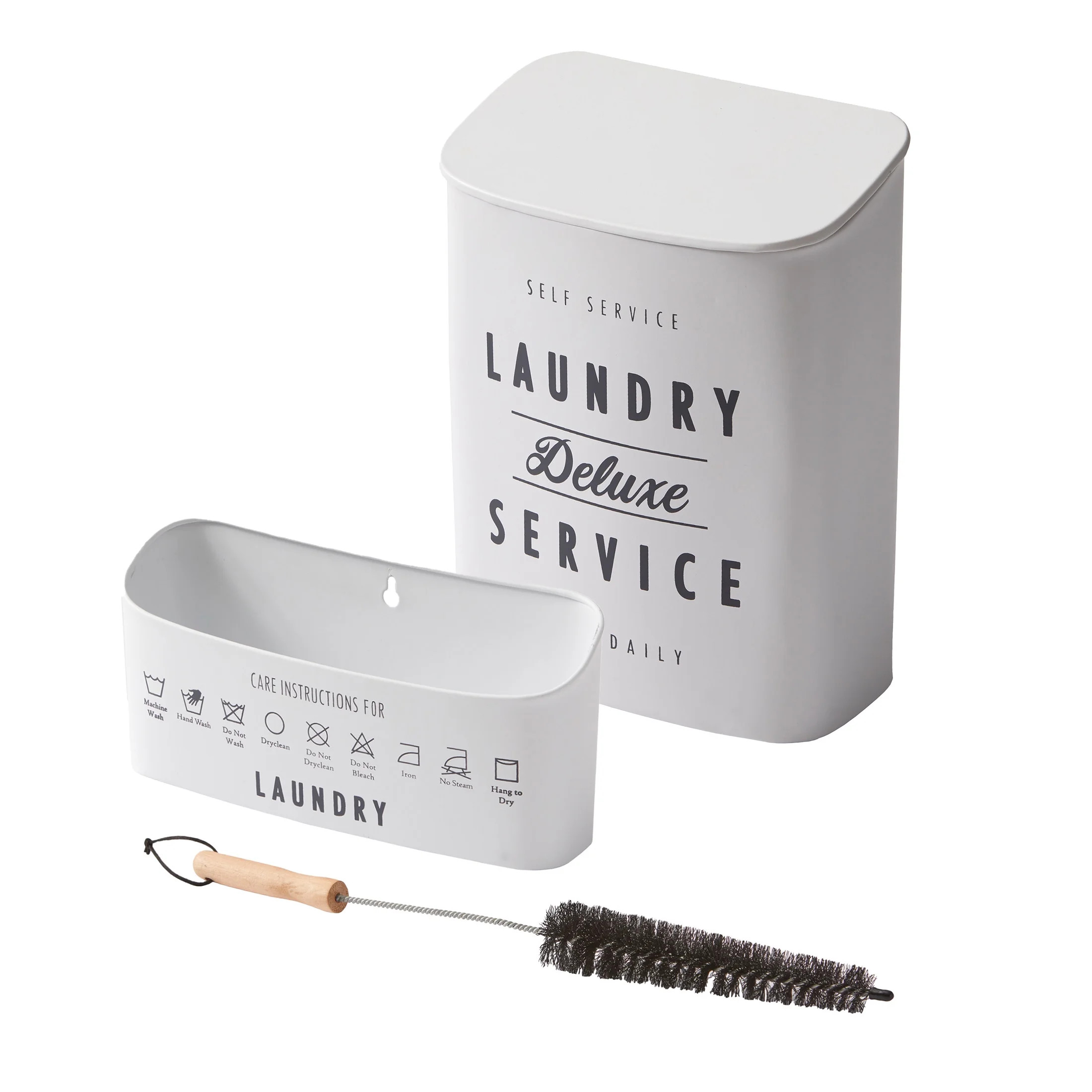 Better Homes & Gardens 3-Piece Magnetic Metal Laundry Lint Bin Set, Adult | Walmart (US)