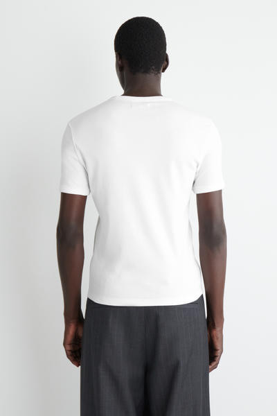 The trendiest shirt for men rn 
Mens fall2025 viral ribbed tshirt  -COS mens fashion tee  

 #LTKcanada #LTKsummer 

#LTKmens