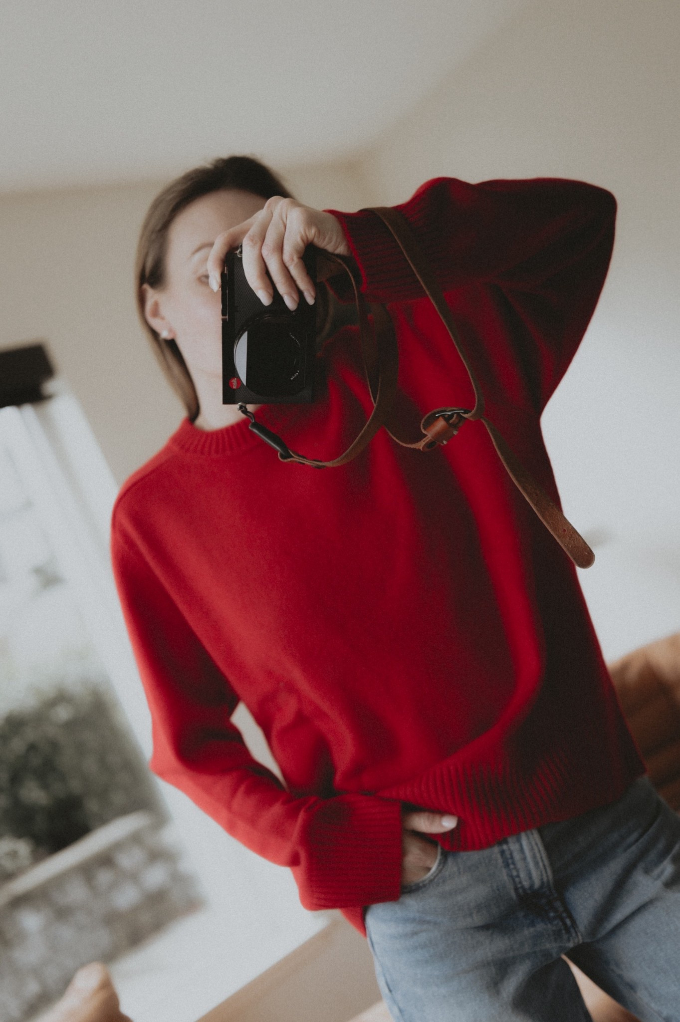My favorite finds in red ♥️ right now starting with @louloudesaison Baltra cashmere sweater. 

#LTKootd #LTKSeasonal