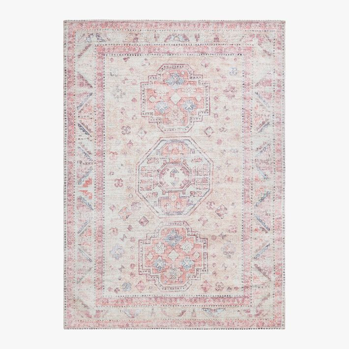 Anzari Washable Rug - Warm Multi | Pottery Barn Teen