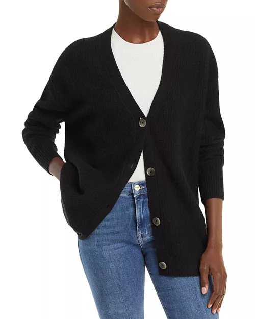 C by Bloomingdale's Cashmere Ribbed Oversized Cashmere Cardigan - Exclusive  | Bloomingdale's Wom... | Bloomingdale's (US)