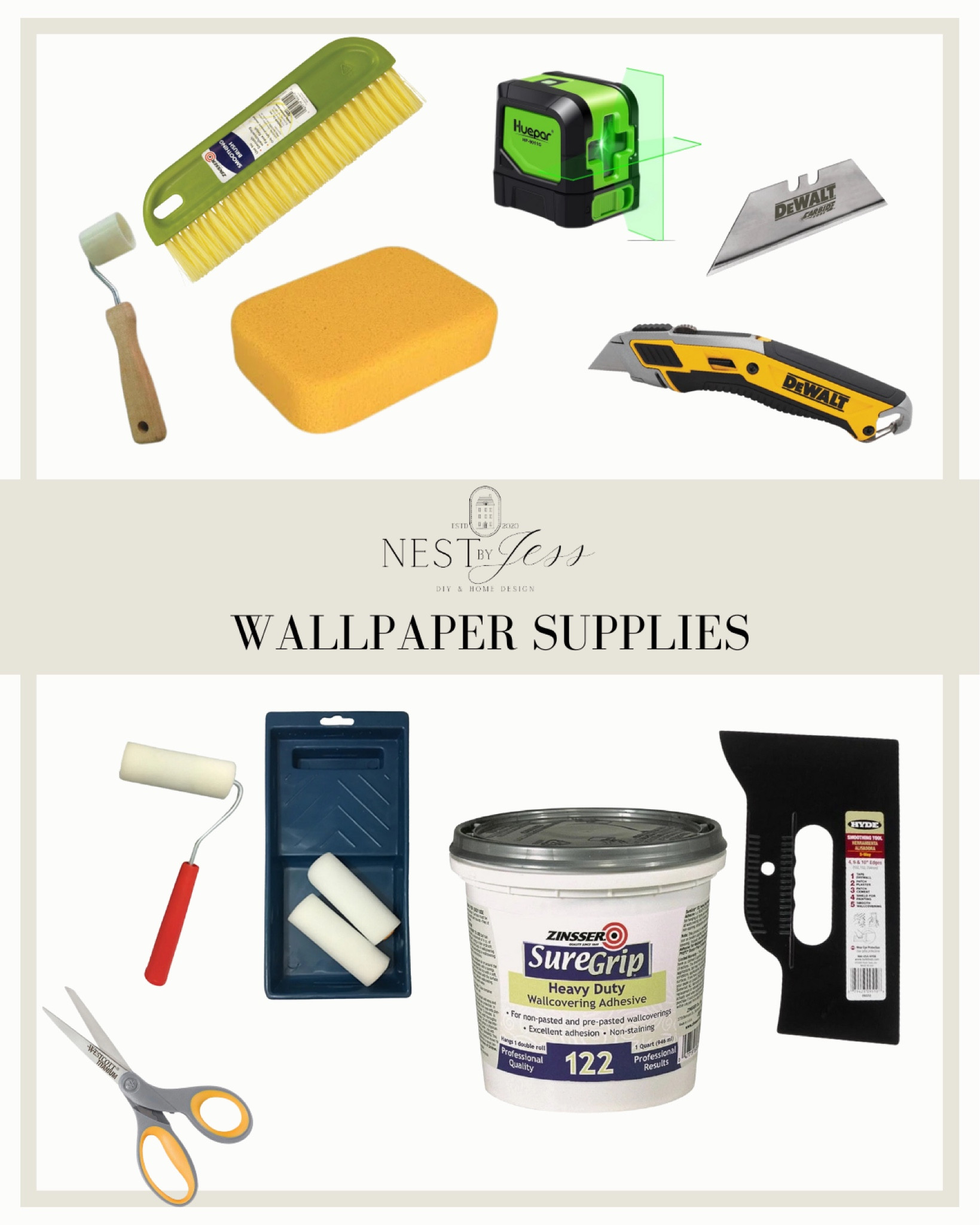 As I’m in the process of wallpapering my dining room with the most gorgeous mural, I wanted to share the tools you’ll need to tackle this DIY yourself! 

Wallpapering might seem intimidating, but it’s easier than you’d think, especially with the right tools! 

#LTKFindsUnder50 #LTKHome