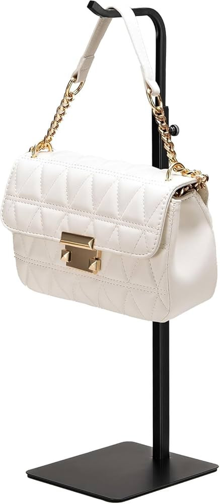 Josmimic Purse Holder Handbag Display Stand: Hanger Rack Showing Bags, Purses, and Wreath, Adjust... | Amazon (US)