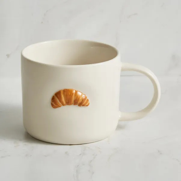 Croissant Stoneware Mug | Dunelm