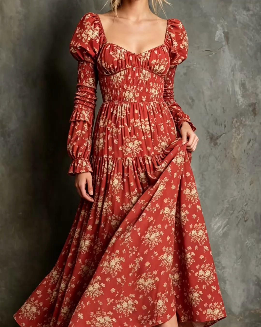 Romantic French Elegance Flowy Feminine Dress
#parisianlook #prettydress #vintagechic

#LTKootd #LTKMothersDay