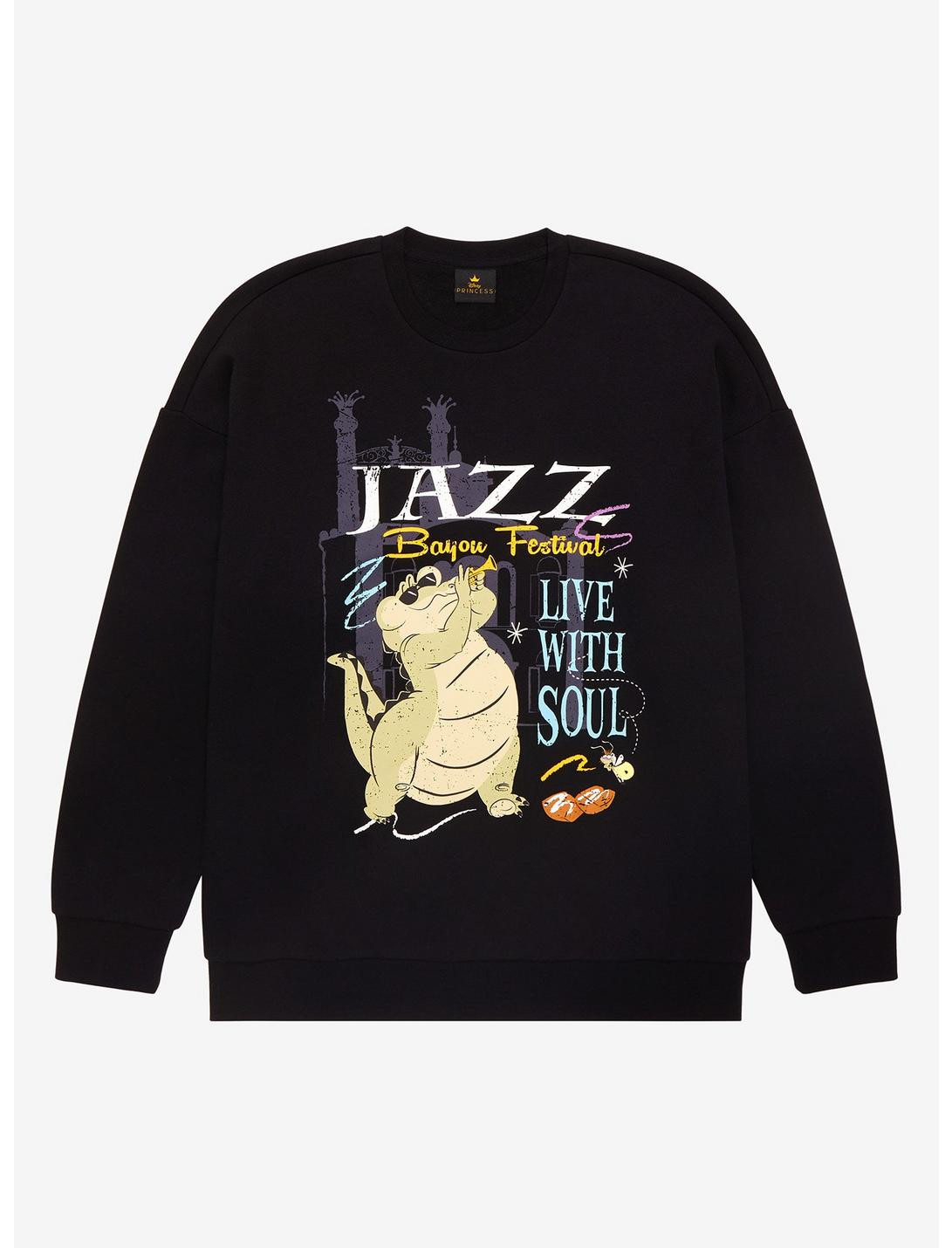 Disney The Princess and the Frog Jazz Bayou Festival Crewneck - BoxLunch Exclusive | BoxLunch