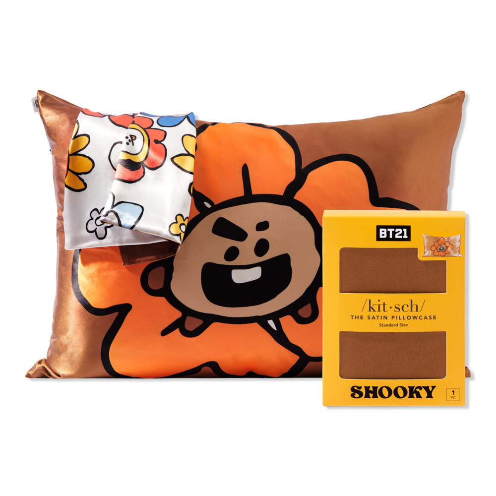 BT21 x Kitsch Satin Pillowcase Standard - Shooky | Ulta