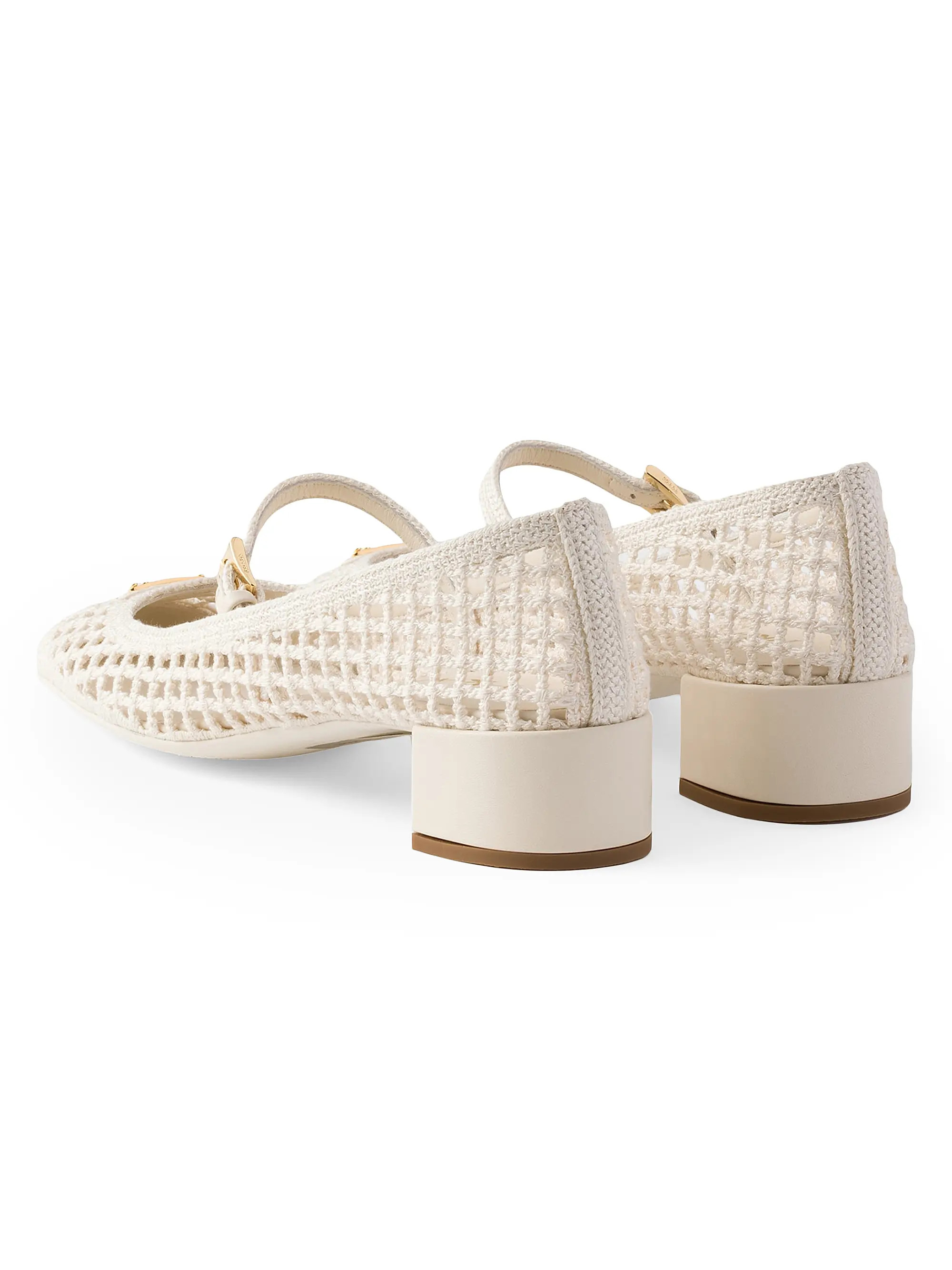 Prada Crochet Pumps | Saks Fifth Avenue | Saks Fifth Avenue