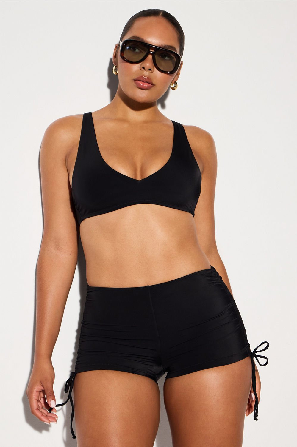 Shaping Swim Plunge Bikini Top | Fabletics