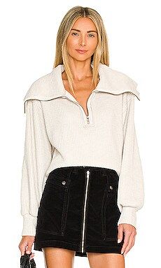 Free People Dean Pullover in Almond Milk from Revolve.com | Revolve Clothing (Global)