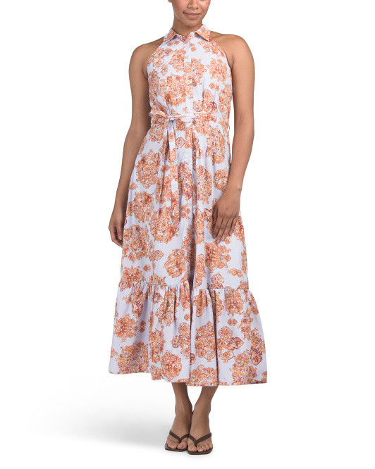 Collared Maxi Shirt Dress | Casual Dresses  | Marshalls | Marshalls