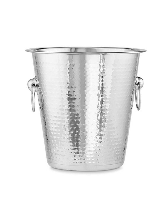 Hammered Stainless-Steel Champagne Bucket | Williams-Sonoma