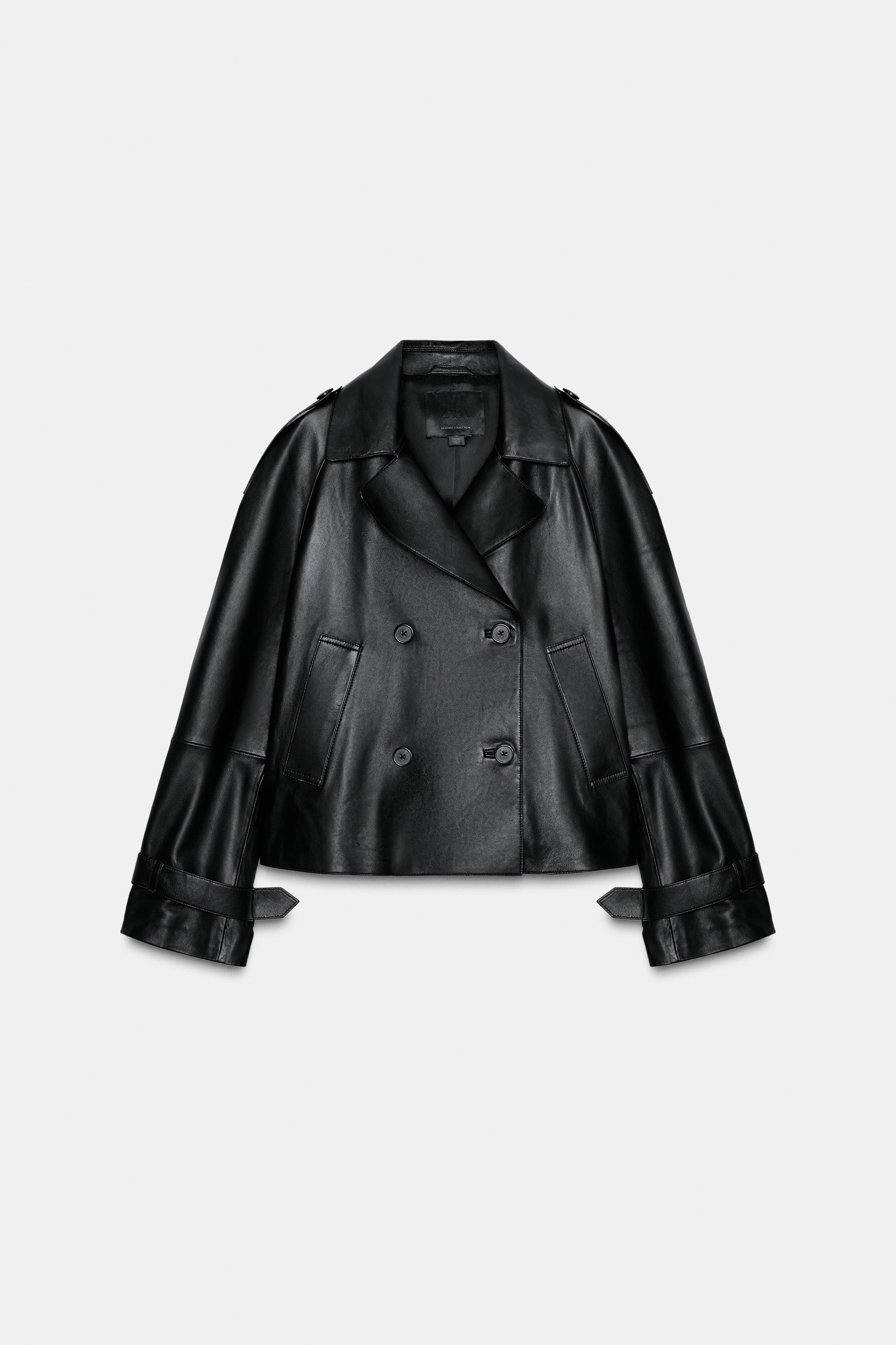 LEATHER JACKET ZW COLLECTION LIMITED EDITION | Zara US