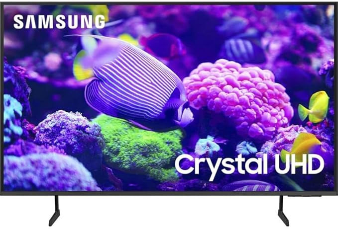 SAMSUNG 55-Inch Class Crystal UHD 4K DU7200 Series HDR Smart TV w/Object Tracking Sound Lite, Pur... | Amazon (US)