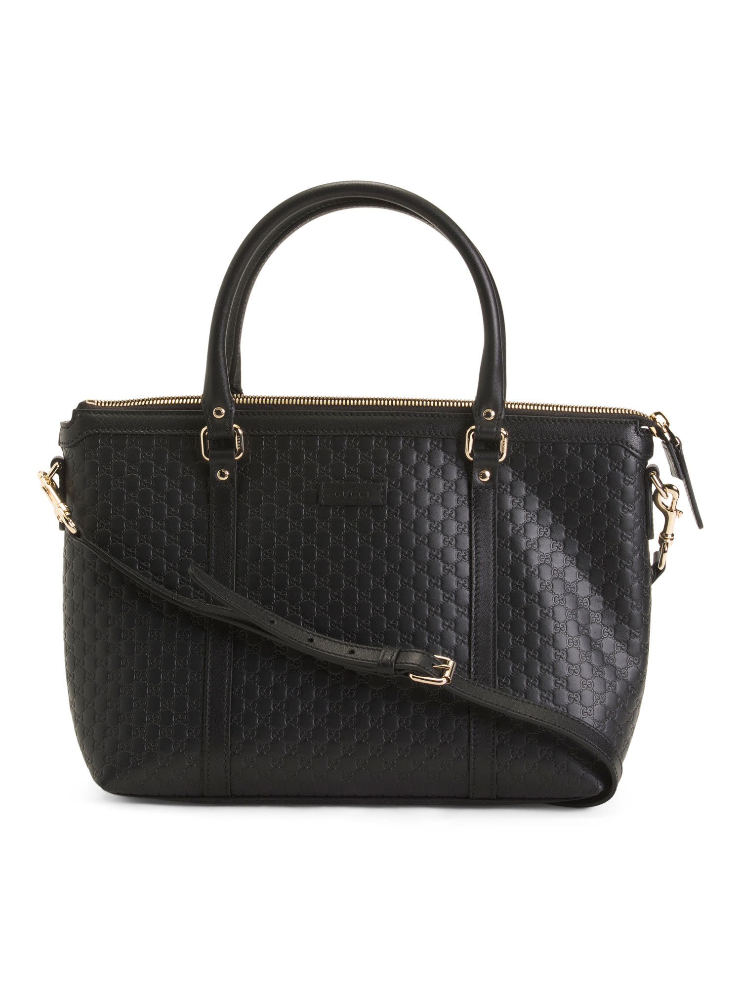 Made In Italy Leather Microguccissima Logo Tote | TJ Maxx