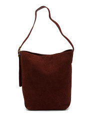 Suede Kaye Large Bucket Bag | TJ Maxx