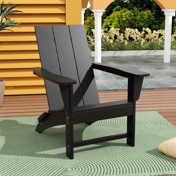 WestinTrends Malibu Outdoor Folding HDPE Adirondack Deck Chair - Patio & Outdoor Lounge, Weather... | Walmart (US)