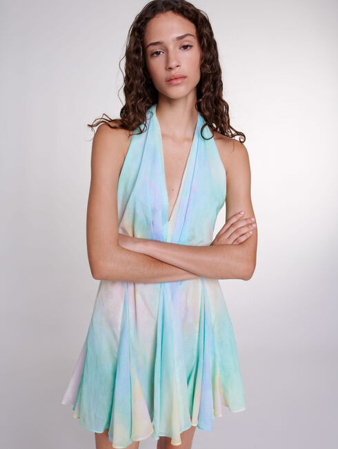 Robe tie and dye dos nu | Maje EU