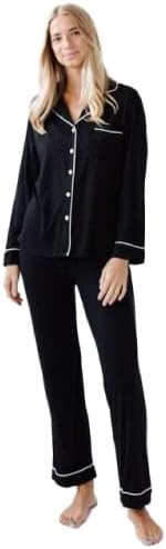 Cozy Earth Women's Long Sleeve Pajama Set | Amazon (US)