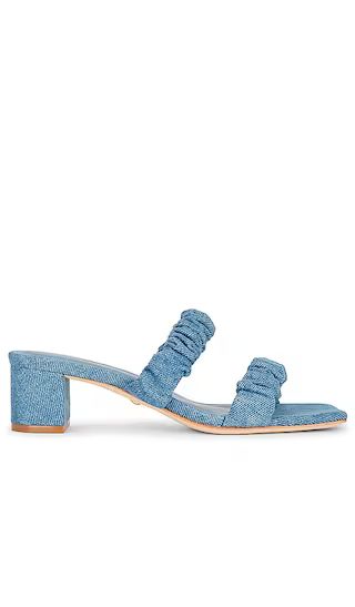 Posh Sandal in Blue Denim | Revolve Clothing (Global)