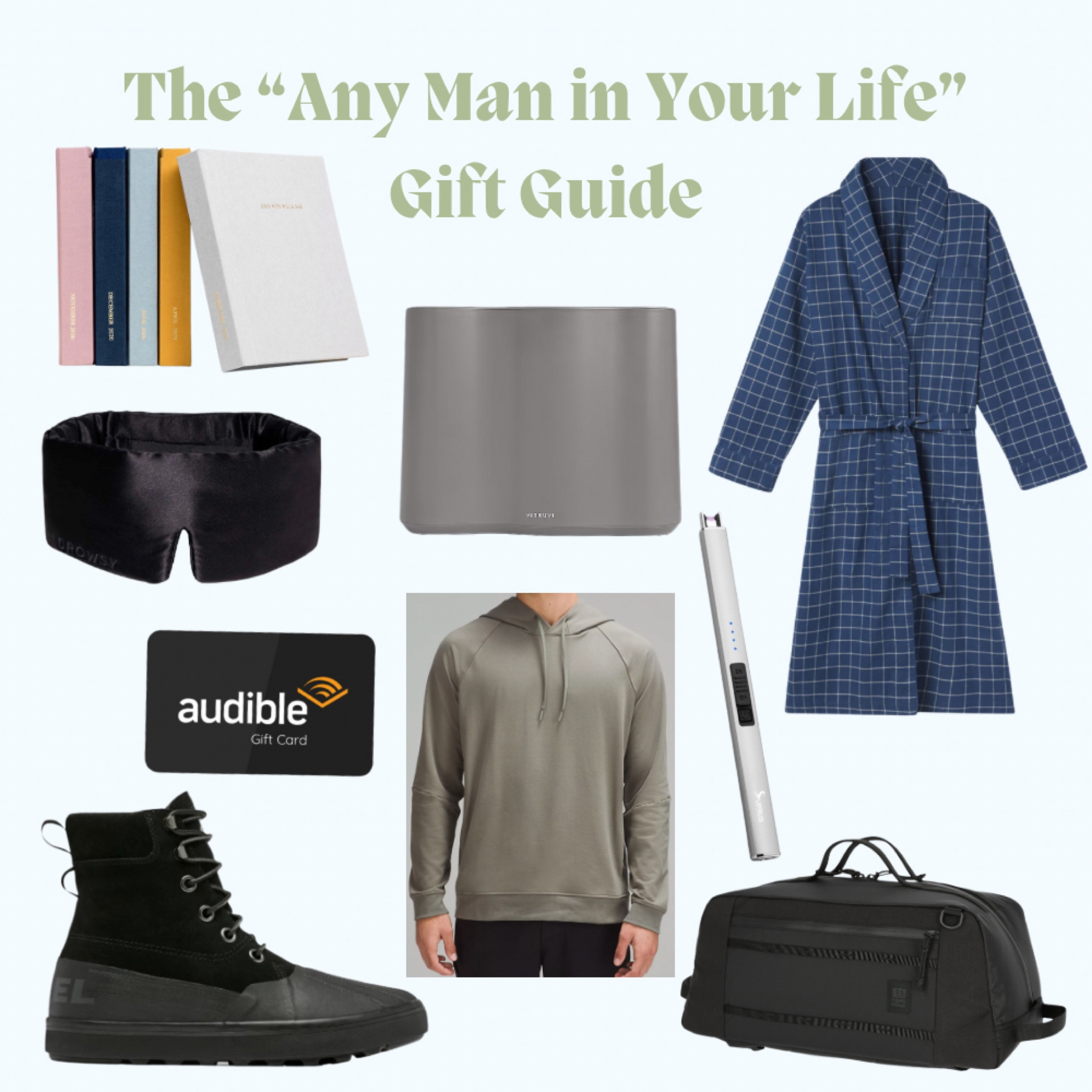Men’s Gift Guide 🎁
(Not all items are able to be linked in the app, but all are linked on my Substack post!)