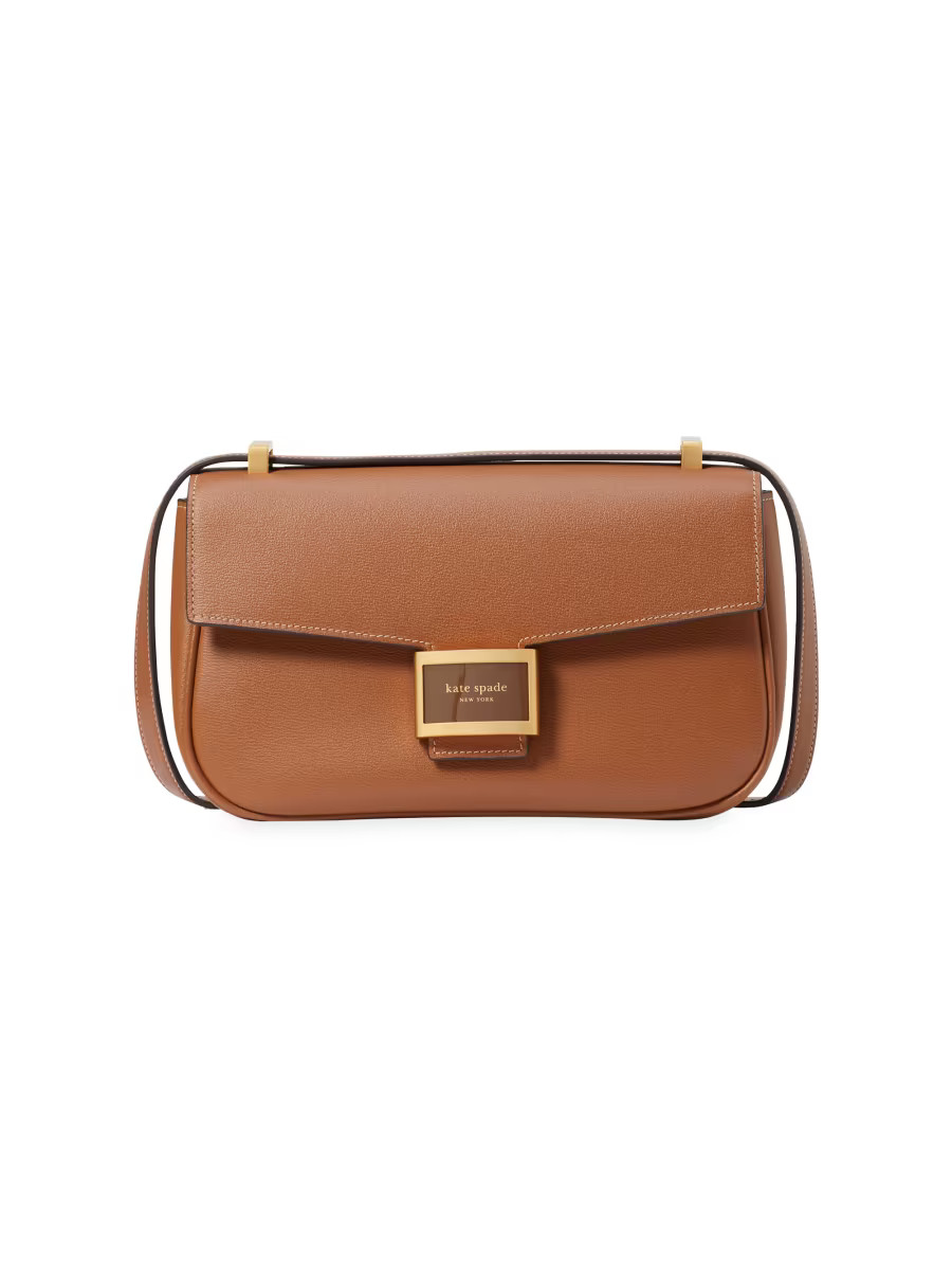 Medium Katy Textured Leather Convertible Shoulder Bag | Saks Fifth Avenue