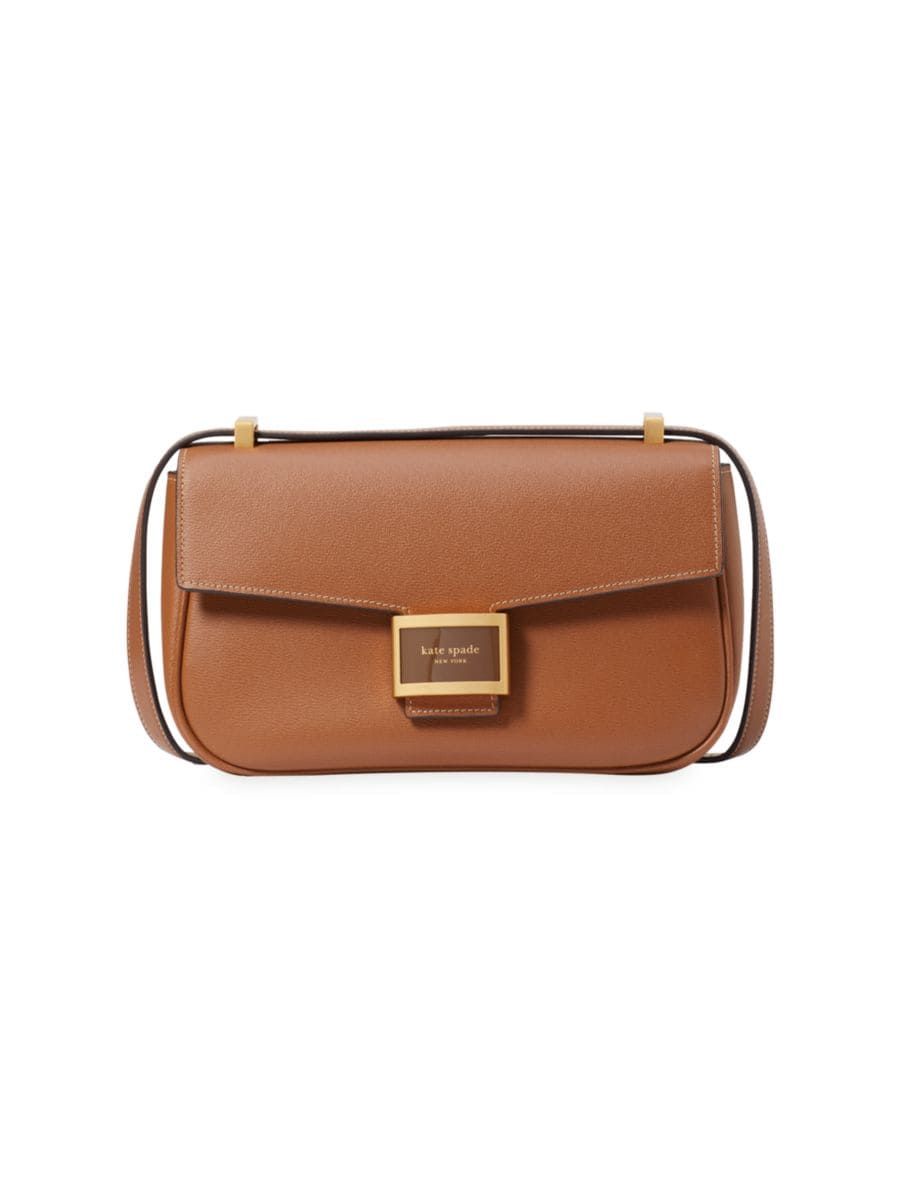 Medium Katy Textured Leather Convertible Shoulder Bag | Saks Fifth Avenue
