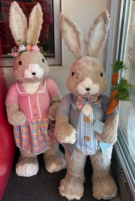 Gracious me these are cute! I don’t need them, but I can’t stop thinking about them 

41" Standing Bunny in Pink Suit
41" Standing Bunny in Blue Suit

Michael’s. Easter Decor. Spring Decor. Home

#LTKhome #LTKsalealert #LTKSeasonal