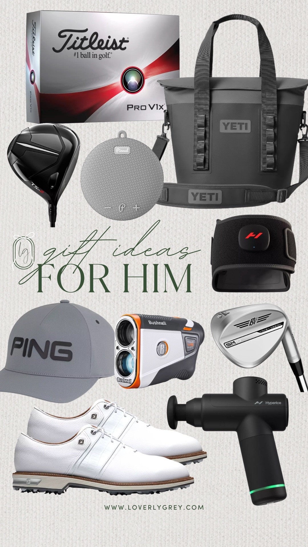 Gift ideas for him this Christmas that are currently on sale at Dick’s! A lot of these would be great gifts if your significant other golfs! 

Loverly Grey, Black Friday sale, cyber week, golfer gifts, gift ideas for him 

#LTKCyberWeek #LTKGiftGuide #LTKHoliday