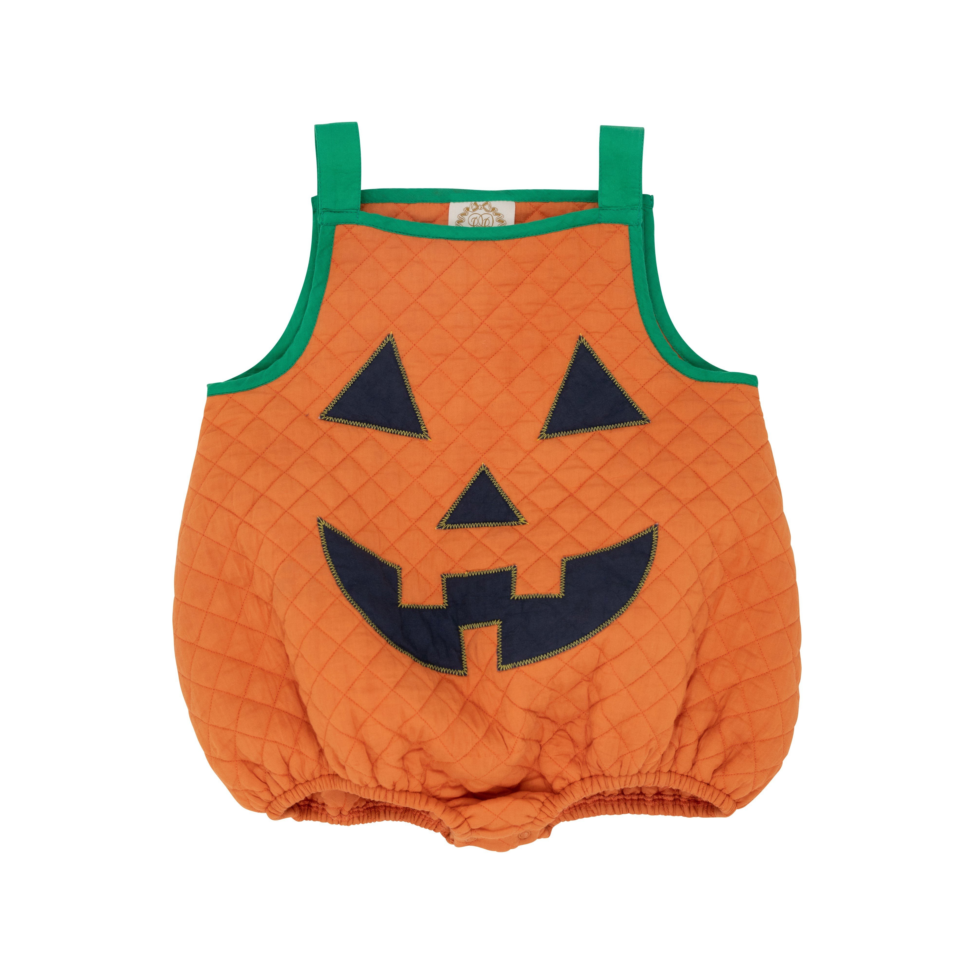Precious Little Pumpkin (Boy) - Old Dominion Orange with Kiawah Kelly Green | The Beaufort Bonnet Company